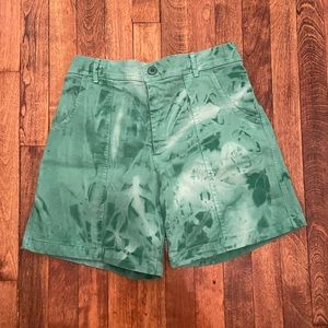 jungmaven bleach dyed shorts